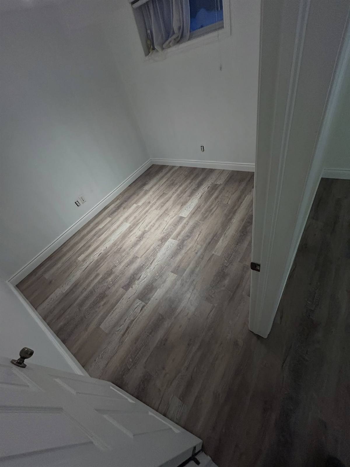 Finished basement living space in Kingston, Ontario